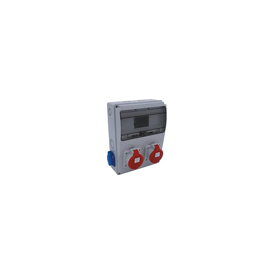 Çetinkaya ÇP 6020 Kombinasyon Panosu 5x32A Ön 2 Adet 1x16A. Yan 2