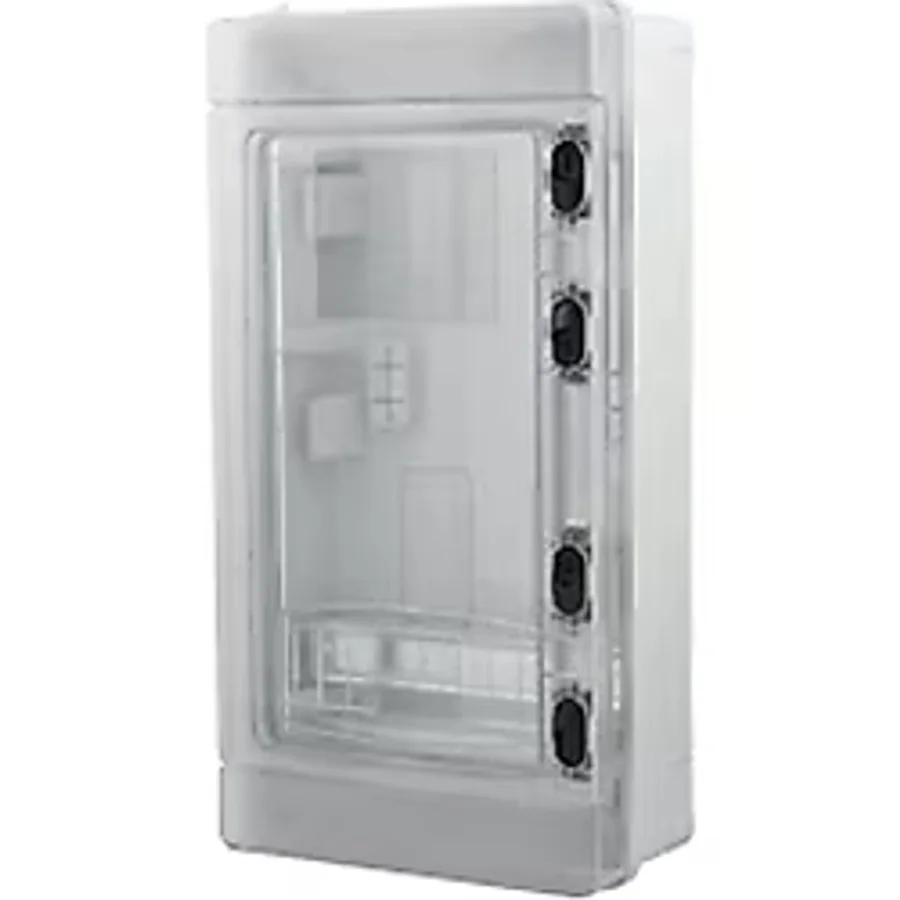 Çetinkaya Pano Kapaklı Abs Pano - Şeffaf Kapak 240X460X132 Çp 5310 - Gri