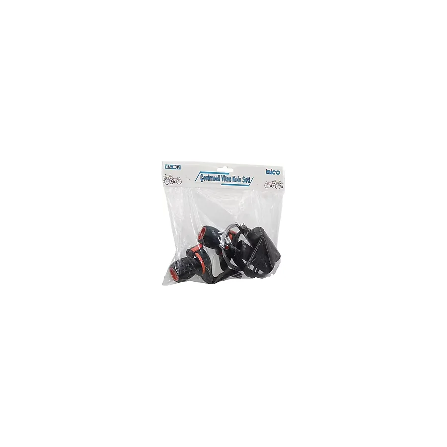 ÇEVİRMELİ BİSİKLET VİTES KOLU SETİ 2PCS VİTES KOLU - 2PCS ELCİK - TEL - TEL KORUYUCU KANAL KABLO