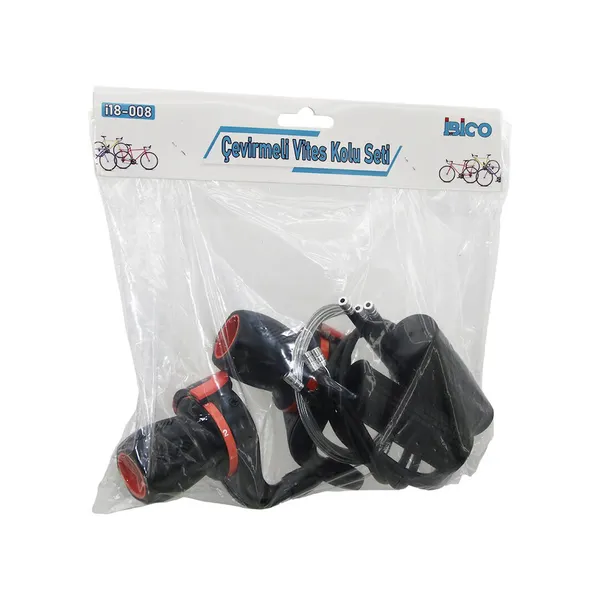 ÇEVİRMELİ BİSİKLET VİTES KOLU SETİ 2PCS VİTES KOLU - 2PCS ELCİK - TEL - TEL KORUYUCU KANAL KABLO (52