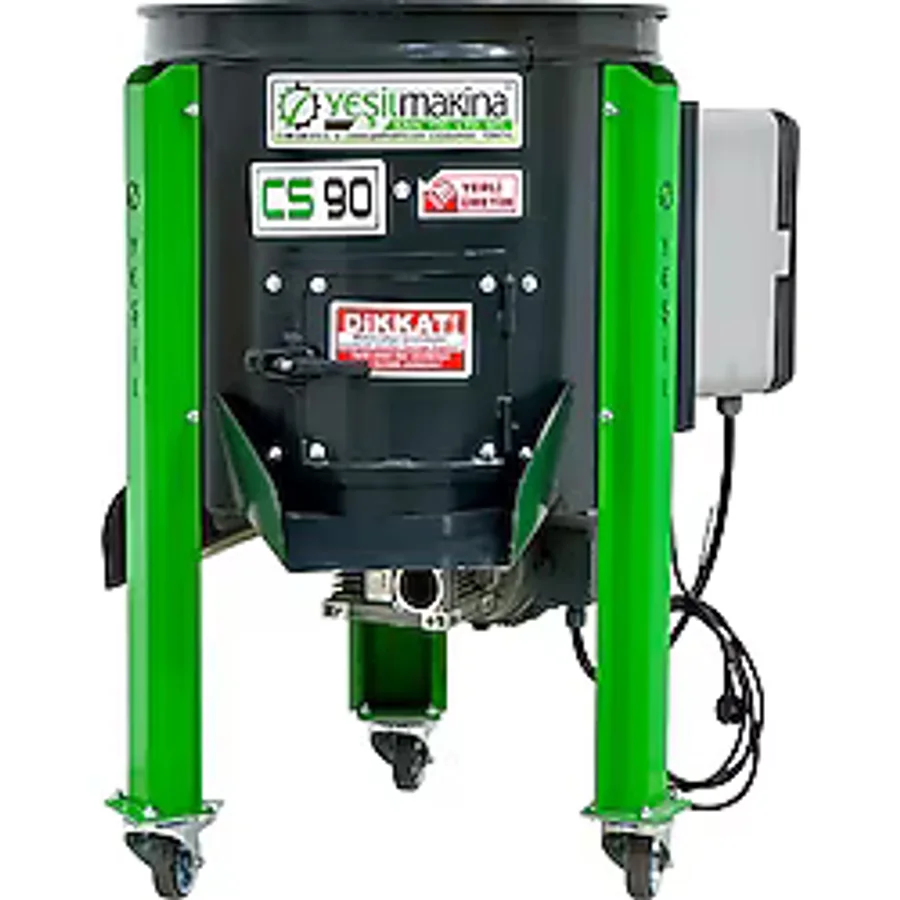 Ceviz Soyma Makinesi - Devir Ayarlı Cs 90 Litre (300-400 Kg/Saat)