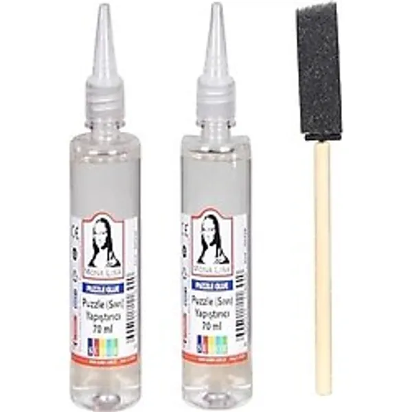 Ceylan Adam 2X70 ml Puzzle Yapıştırıcısı, Dağıtıcı Fırçalı Set, SDR428-248 - Standart - Çok Renkli - Otomatik