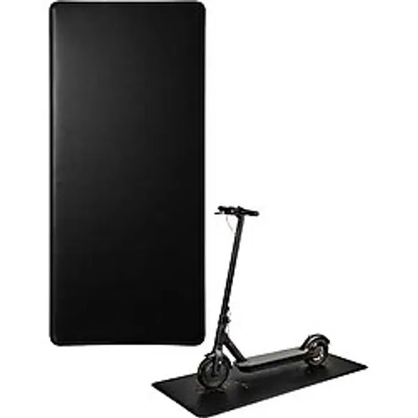 Ceylan Adam Elektrikli Scooterlar İçin Ev Içi Park Toz Çamur Zemin Koruyucu Deri Mat 50X140 AL5508 - Çok Renkli
