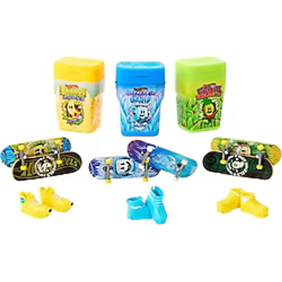 Ceylan Adam Htp10 Hot Wheels Skate İkili Parmak Kaykay Kutusu (Aromalı Sakız Kutusu Temalı)