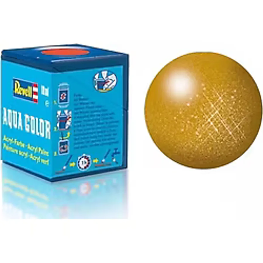 Ceylan Adam Revell 92 - Aqua Color Brass - Metallic Boya - 18 Ml