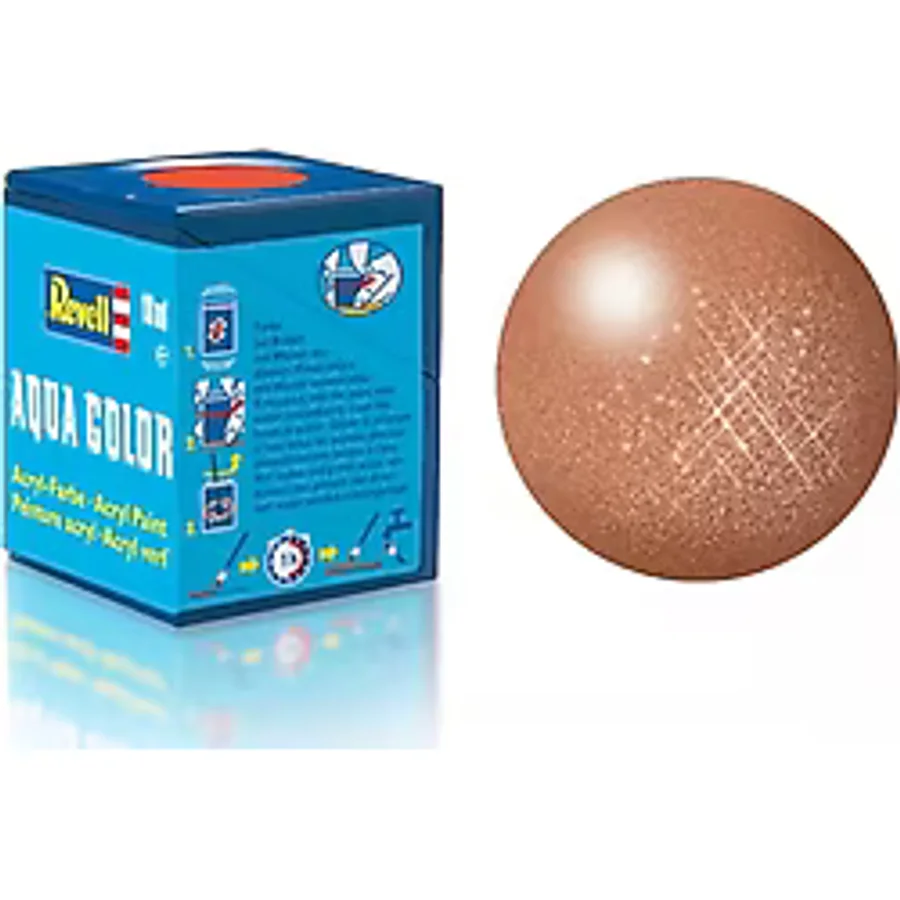 Ceylan Adam Revell 93 - Aqua Color Copper - Metallic Boya- 18 Ml