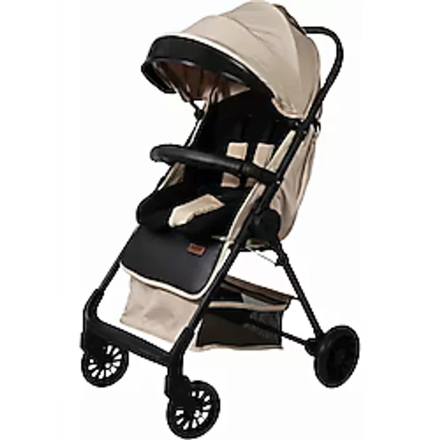 Ceylin Cabin 6 kg Ağırlığında Baston Bebek Arabası Katlanabilir 36 kg Taşıma Kapasitesi - Bej