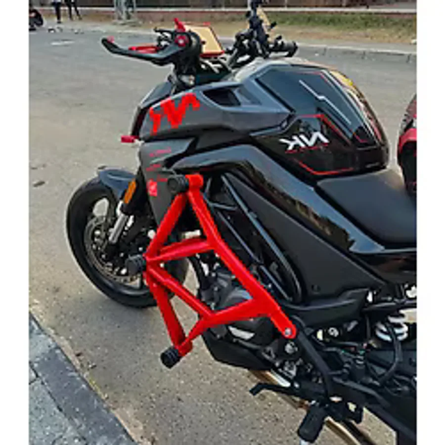 CF Moto NK 250 ÖN KORUMA ÖZEL ÜRETİM 6 TAKOZLU KIRMIZI