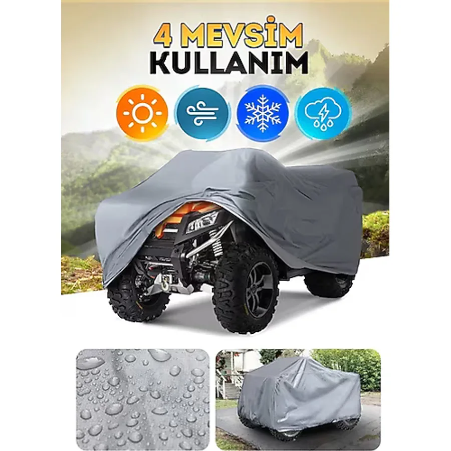 Cfmoto Cf625 Atr-Eps Uyumlu Su Geçirmez Atv Brandası