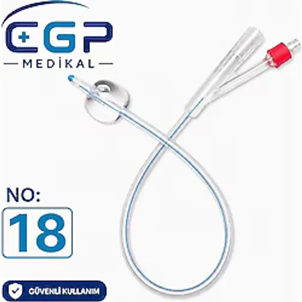 cgp medikal can güven park Foley Sonda Silikon No:18 1 Adet