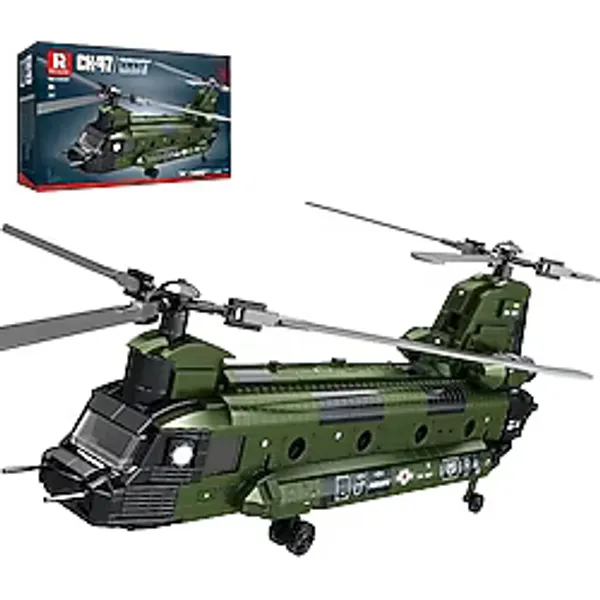 Ch-47 Helikopter Montaj Seti, Askeri Helikopter Oyuncak Uçak Model Kiti 33031, Ev Ofisi İçin Sergi Parçası Veya Koleksiyon Parçası, Yetişkinler İçin Ideal Uçak Oyuncak Hediyesi