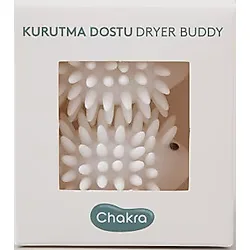 Chakra 2'li Kirpi Kurutma Topu Beyaz
