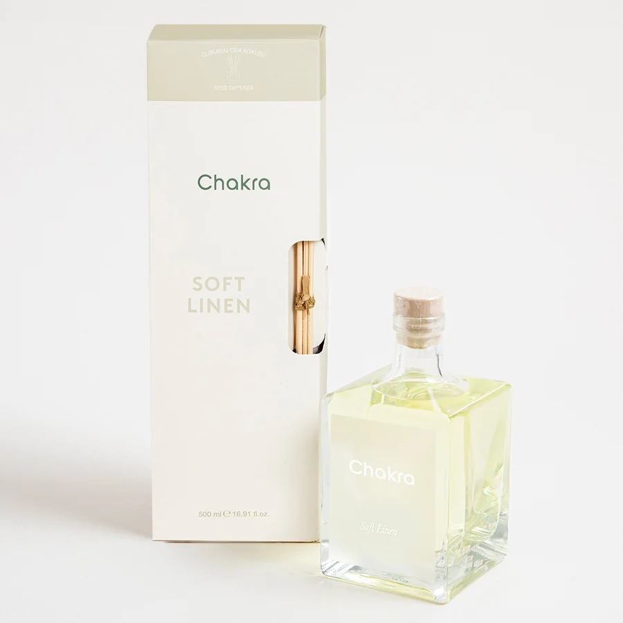 Chakra Çubuklu Oda Kokusu 500 ml Soft Linen
