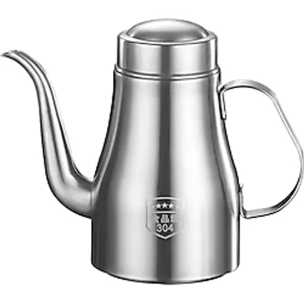 Chavin Komple 304 Çelik Silver 700 ml 24 Oz Yağdanlık Sosluk ve Sirkelik cin866by