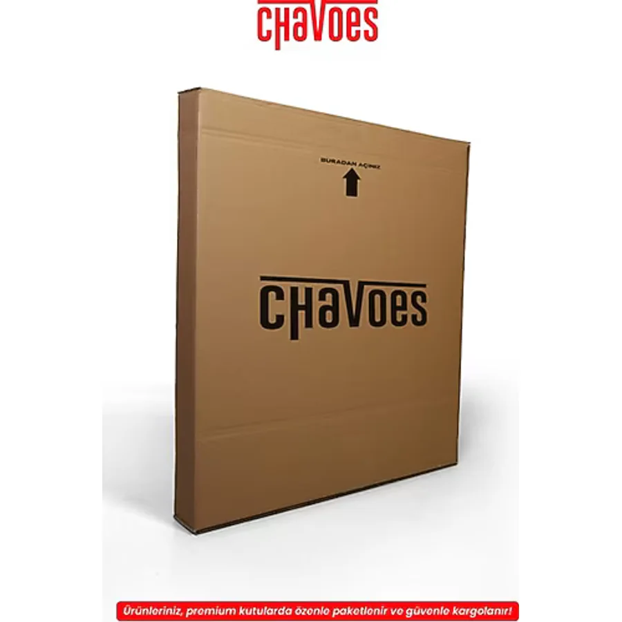 Chavoes Çanak Anten 85CM 3 Kollu Delikli Rüzgara Dayanıklı + Çiftli LNB + 20M Kablo (Premium Paket)
