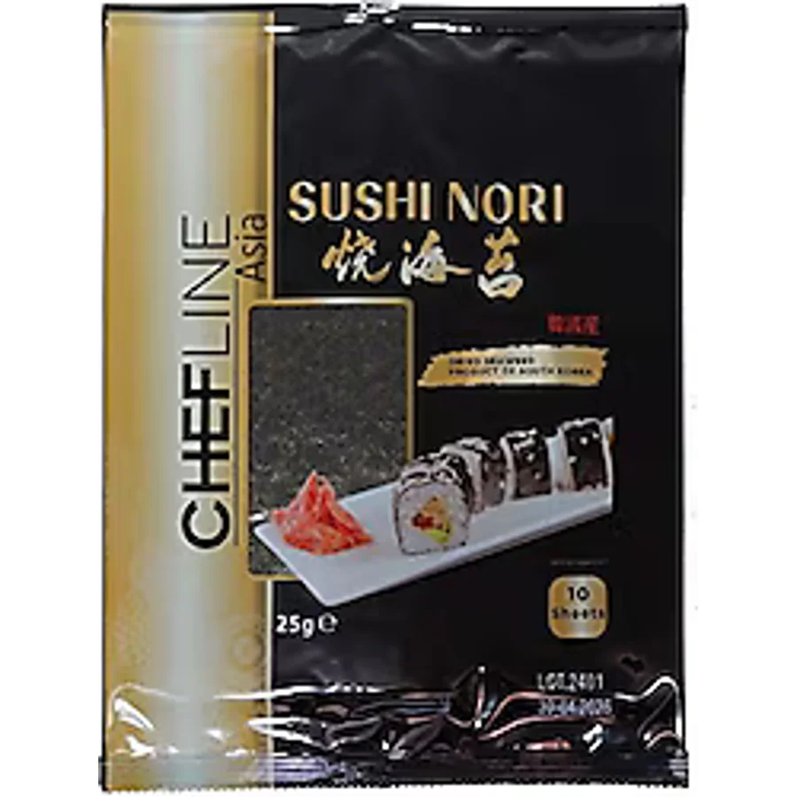 Chefline Asia Sushi Nori Gold Yosun 10 Yaprak 25 gr