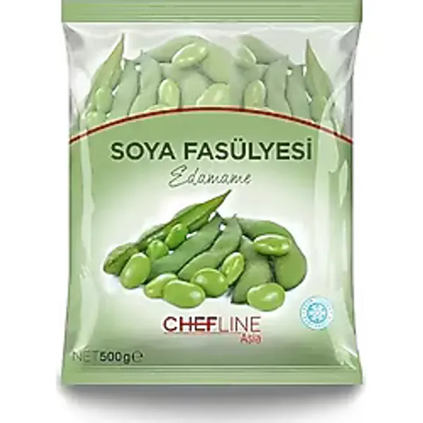 Chefline Edamame (Kabuklu Soya Fasulyesi) 500G
