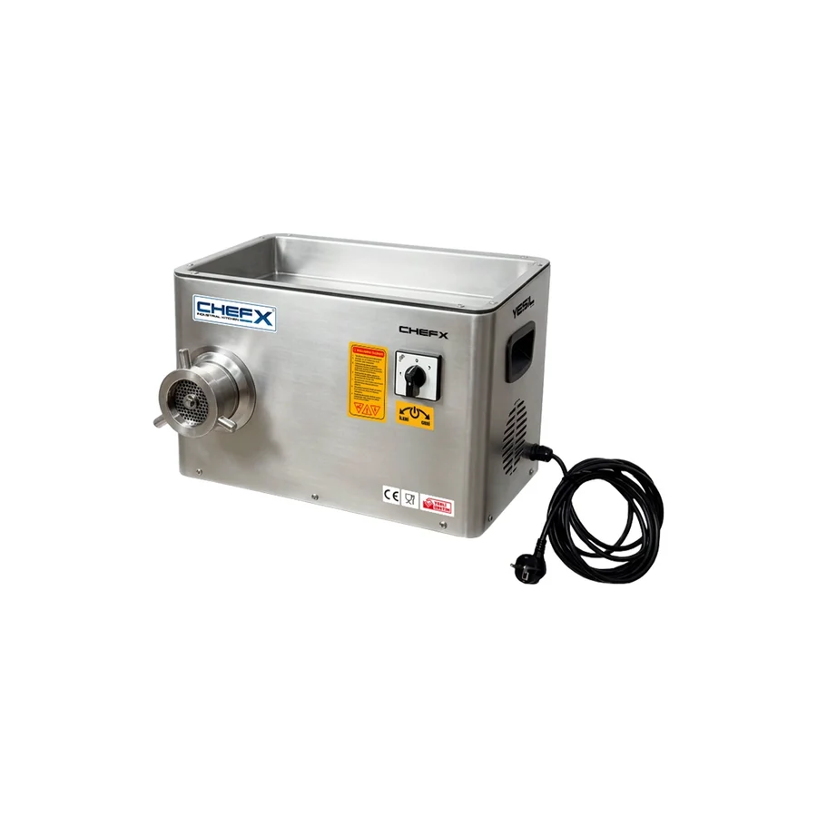 Chefx Ev Tipi Et Kıyma Makinesi 12 Numara, 0,37 Kw - 100-150 Kg/saat