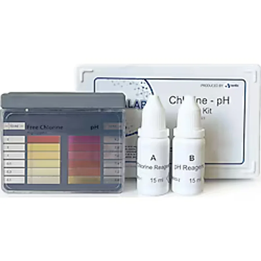 Chembio Ph Ve Klor Test Kiti Havuz 0-5Mg/L(Ppm) Klor Ve 6.8-8.2 Ph