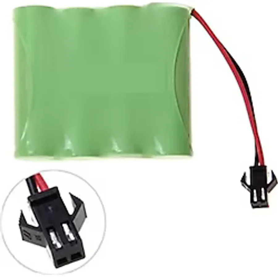 CHENGKE RC 4.8v 2700mAH Oyuncak Araba Bataryası Siyah Soket