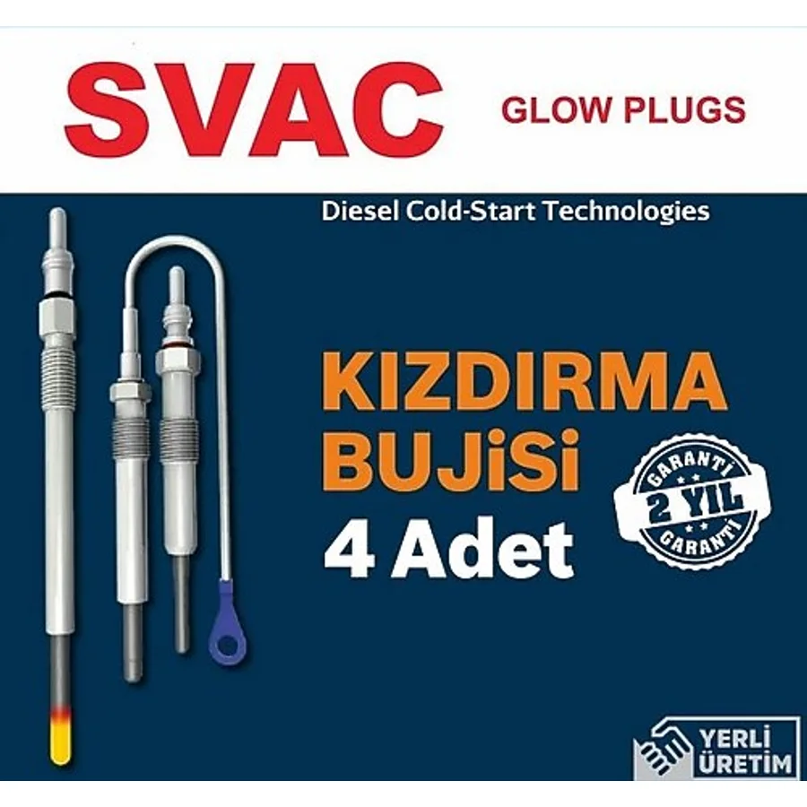 Chevrolet Aveo 1.3D SVAC Kızdırma Bujisi 2011-2013 4 ADET