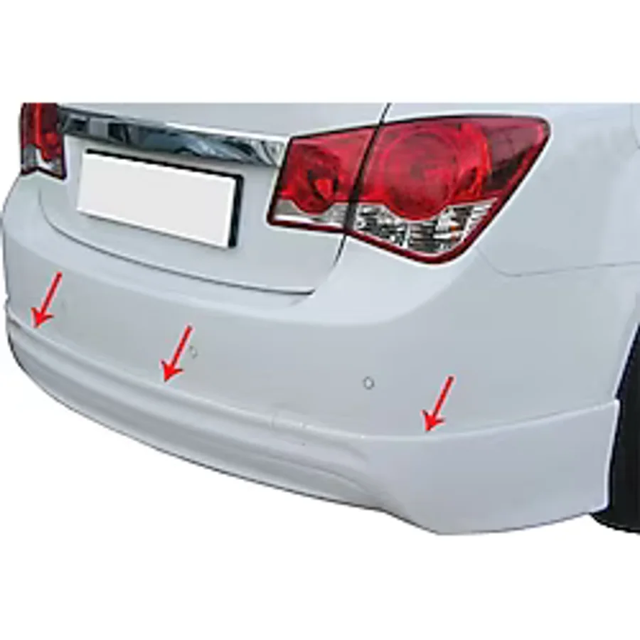 Chevrolet Cruze Arka Tampon Altı Fiber (Çeki Uyumlu) 2009 ve Sonrası