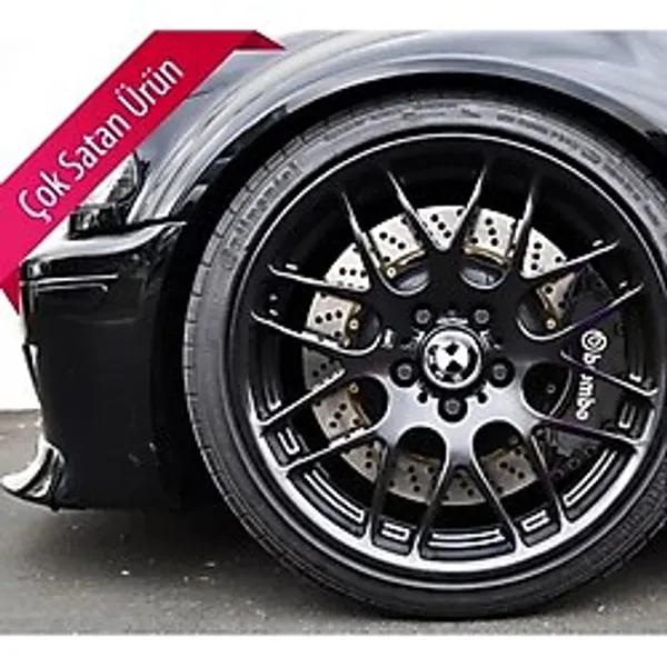 Chevrolet Spark Uyumlu Brembo Siyah Kaliper Kapağı 4 Parça Ön Arka Set