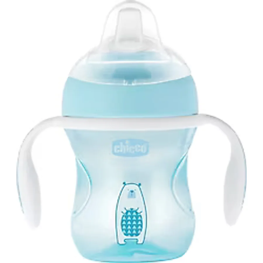 Chicco 4 Ay+ Yumuşak Uçlu 200 ml Geçiş Bardağı