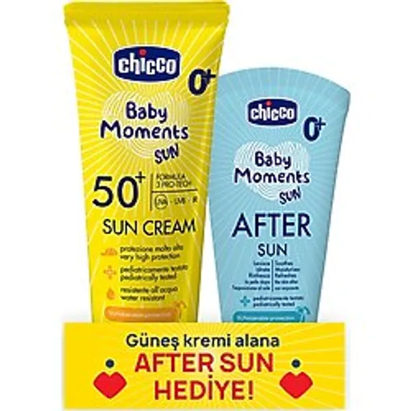Chicco Güneş Bakım Seti Spf 50+ 75ml & Güneş Sonrası Kremi 150 ml
