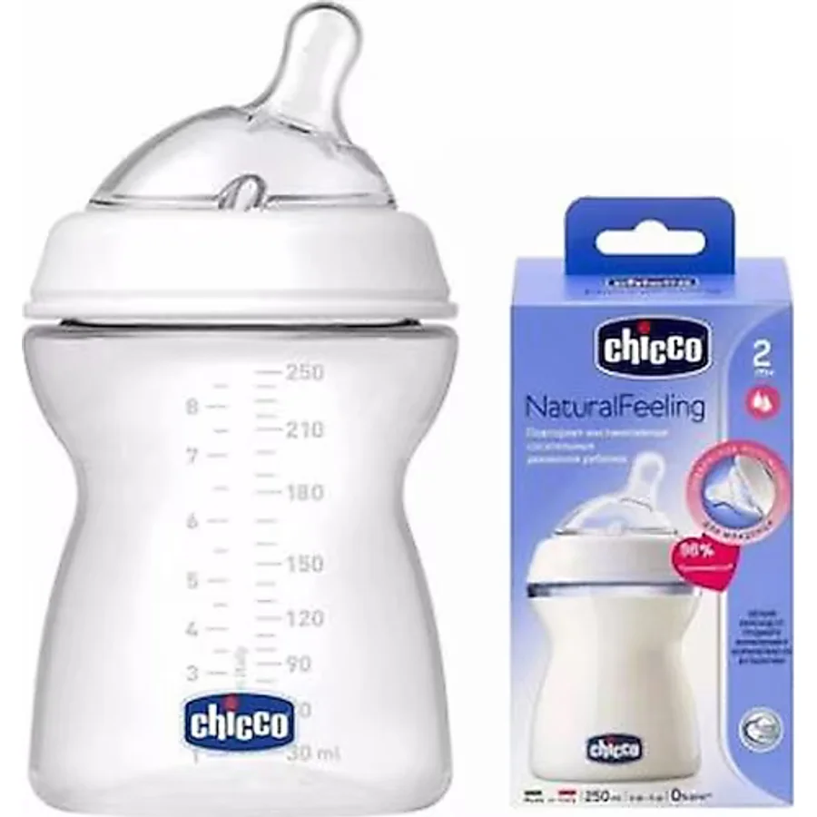 Chicco Natural Feeling 2 Ay+ 250 ml Biberon