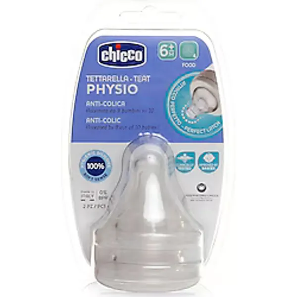 Chicco Physio Mama Akışlı 6 Ay+ 2'li Biberon Emziği