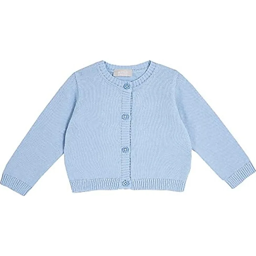 Chicco Unisex Çocuk Hırka, Mavi, 0 Ay