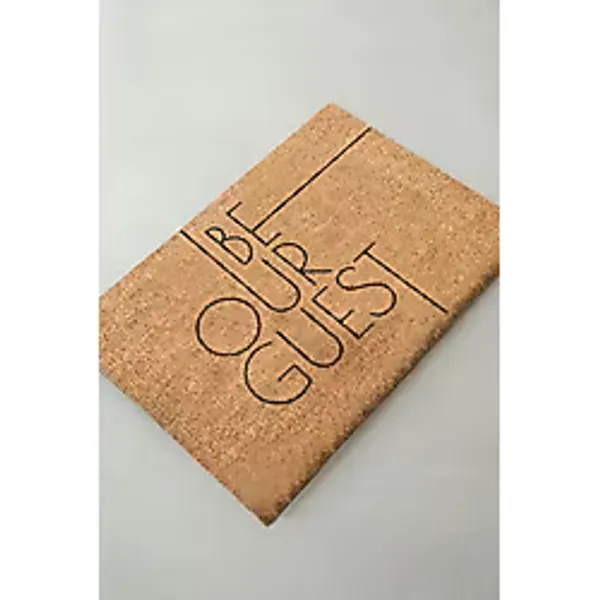 Chilai Home Coco Guest Koko Paspas 40x60 Cm Kıl Kapı Önü Paspası - Açık Kahve - 40 x 60 cm