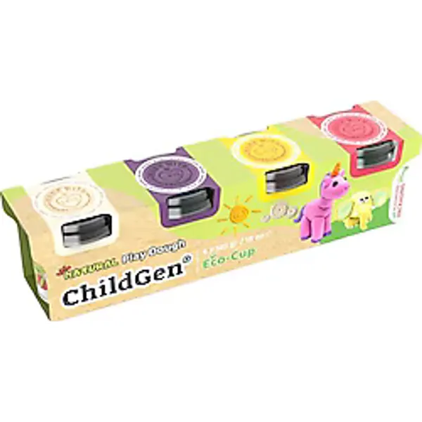 ChildGen 4'lü 125 gr Oyun Hamuru Seti