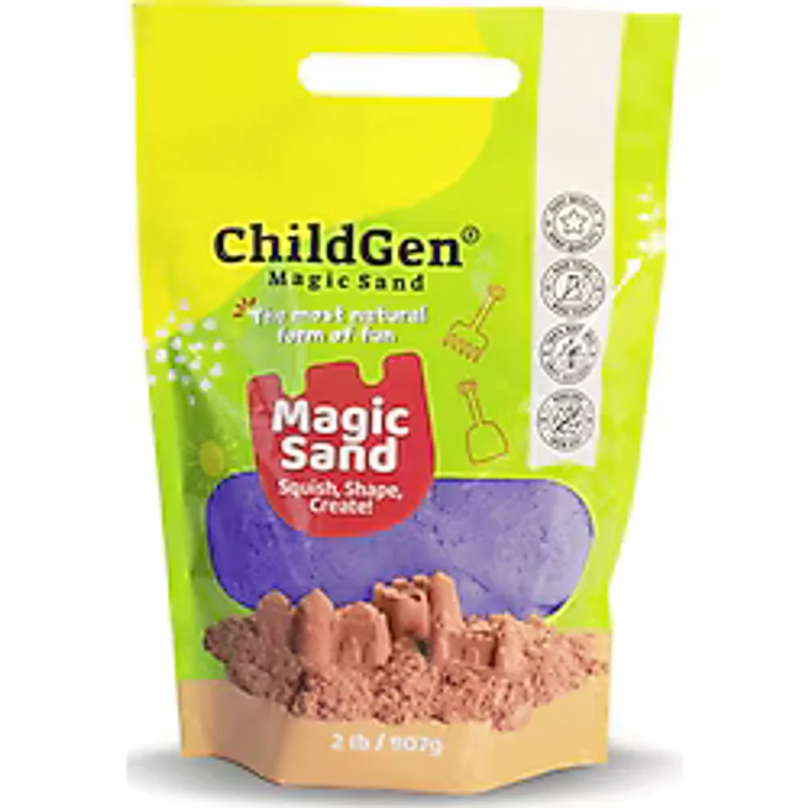 ChildGen Doğal Kinetik Kum Refill Paket 907gr-Mor