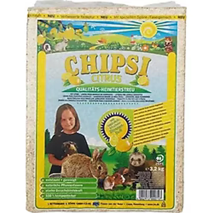 Chipsi Limon Aromalı Kemirgen Talaşı 3,2 kg