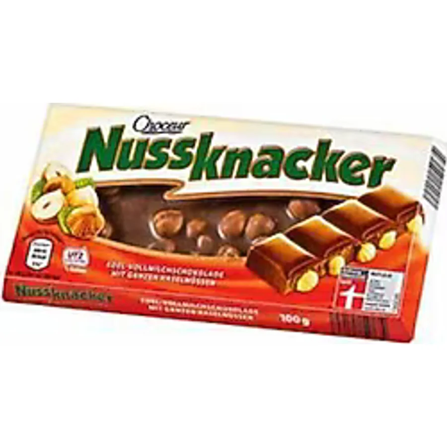 Choceur Nussknacker Bütün Fındıklı Çikolata 100 gr