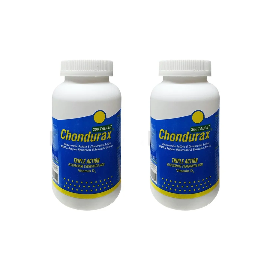Chondurax Glucosamine Chondroitin MSM 200 Tablet 2'li