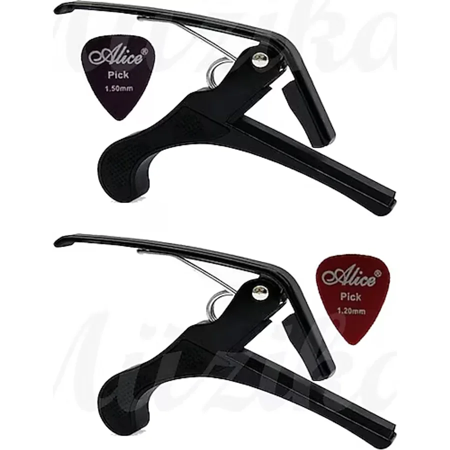 Chroma 2 Adet Chroma Kaliteli METAL Gitar Bağlama Saz Kaposu - Capo Kelepçe & Sağlam Metal