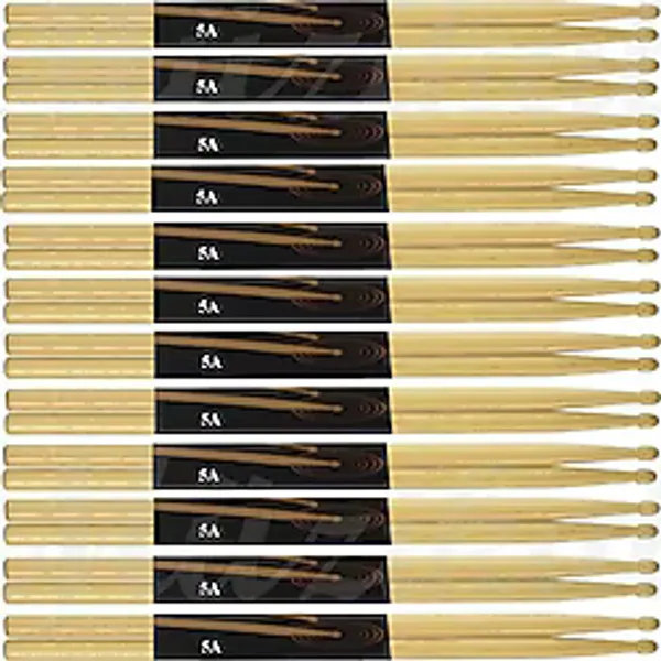 Chroma Baget - Davul - 12 Adet Bateri Bageti Drumsticks ( Çift )