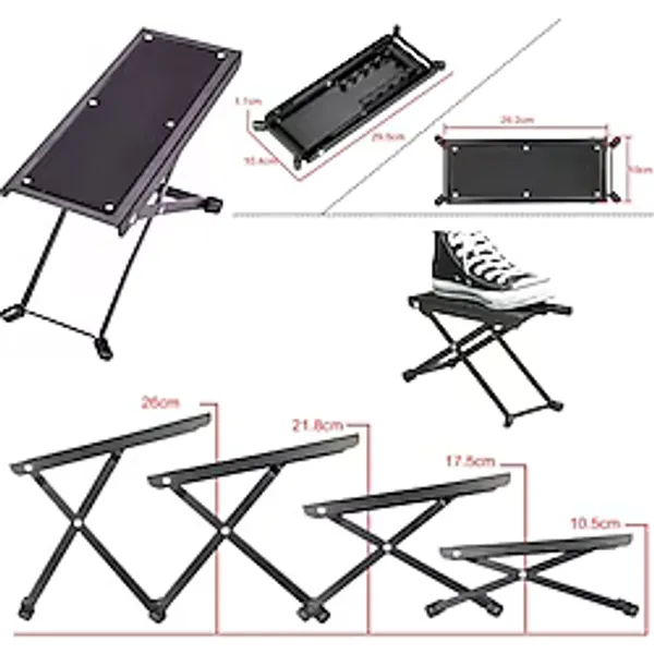 Chroma Gitar Ayak Sehpası - Foot Stool - Gitar Ayaklığı