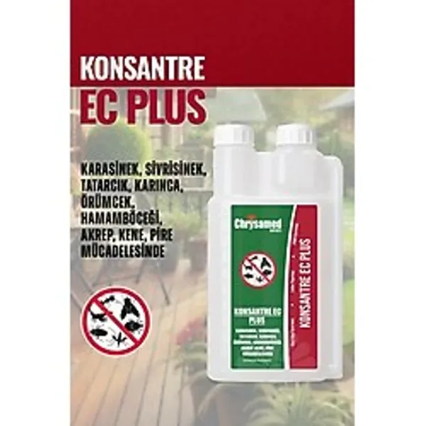 Chrysamed Konsantre Ec Plus 1 Lt Ölçekli Böcek Haşere İlacı