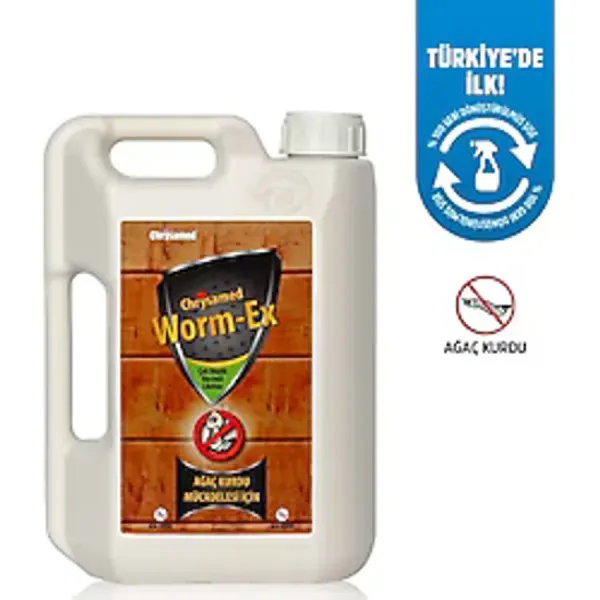 Chrysamed Worm-Ex Ağaç / Tahta Kurdu 2 lt (Pcr) Böcek Haşere İlacı