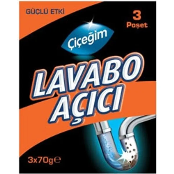 Çiçeğim 70 gr 3'lü Lavabo Açıcı