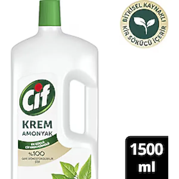 Cif Cleanboost Krem Yüzey Temizleyici 1.5 lt