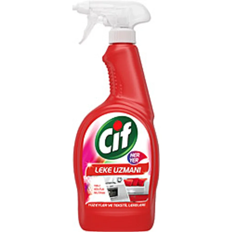 Cif Kırmızı Her Yer 750 ml Leke Uzmanı Sprey