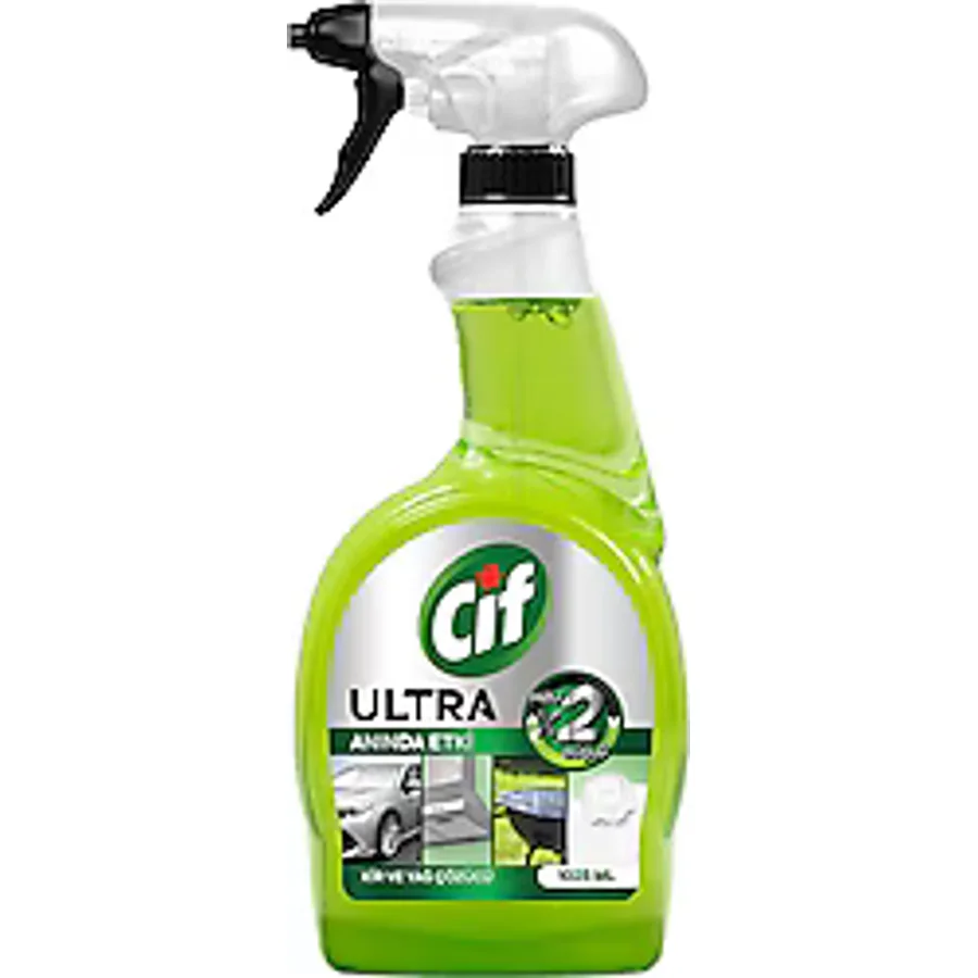 Cif Ultra Anında Etki Kir ve Yağ Çözücü 1025 ml