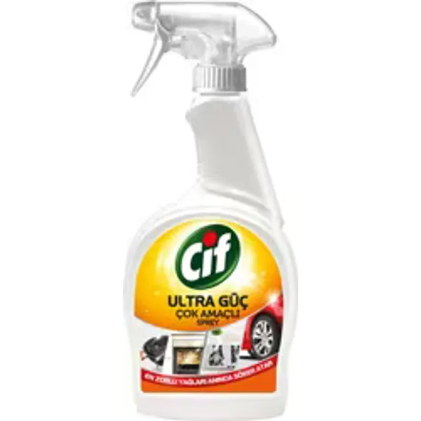 Cif Ultra Güç Çok Amaçlı Yüzey Temizleyici Sprey 1 lt