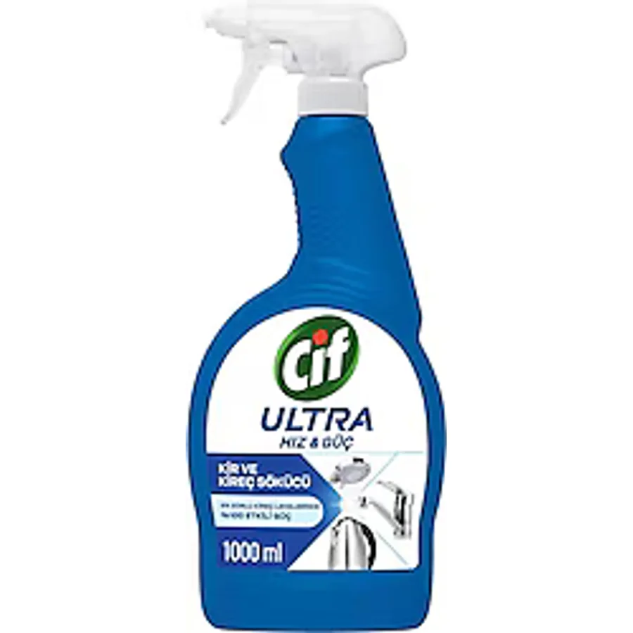 Cif Ultra Hız & Güç Kireç Sökücü Sprey 1000 ml