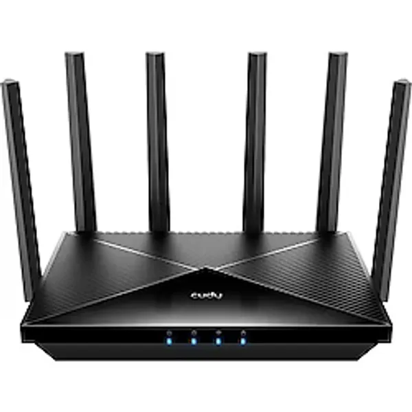 Çift Bantlı Gigabit Oyun Yönlendirici, Vpn Istemci ve Sunucu, Cudy App Kontrolü, Cudy Mesh, Broadcom 2 Ghz Dört Çekirdekli Işlemci, WR6500 - Siyah
